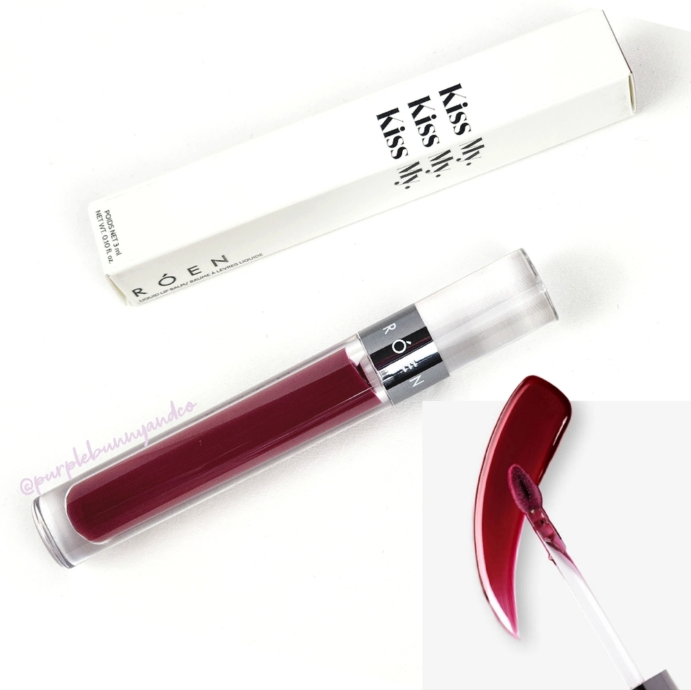 Roen 💋 Kiss My Liquid Lip Balm Scout (Deep Berry)